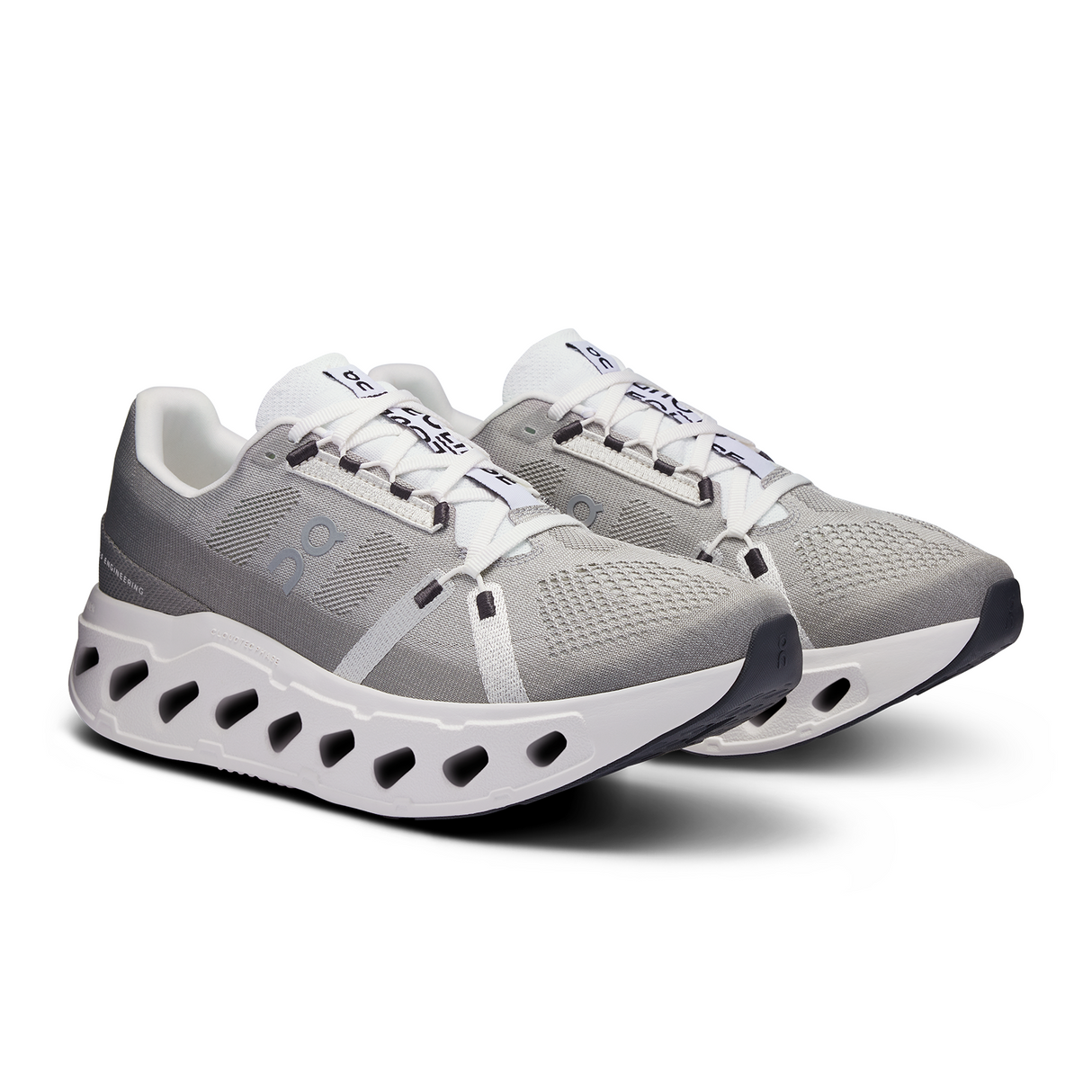 On Running Cloudeclipse Running Shoe (Men) - Alloy/White Athletic - Running - Cushion - The Heel Shoe Fitters