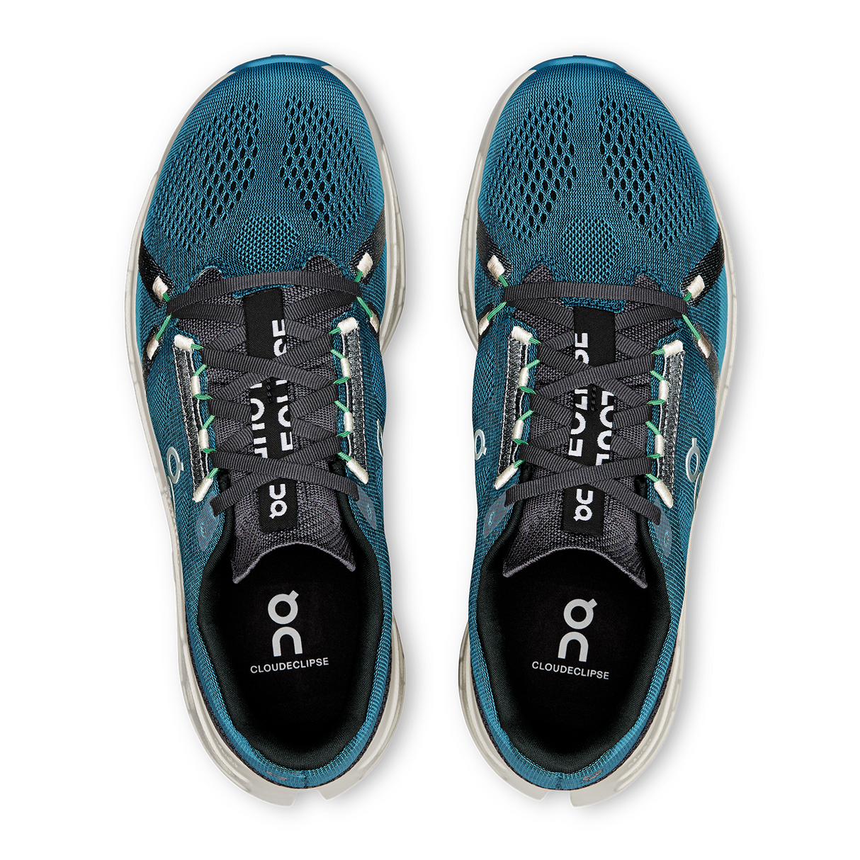 On Running Cloudeclipse Running Shoe (Men) - Niagara/Ivory Athletic - Running - Cushion - The Heel Shoe Fitters