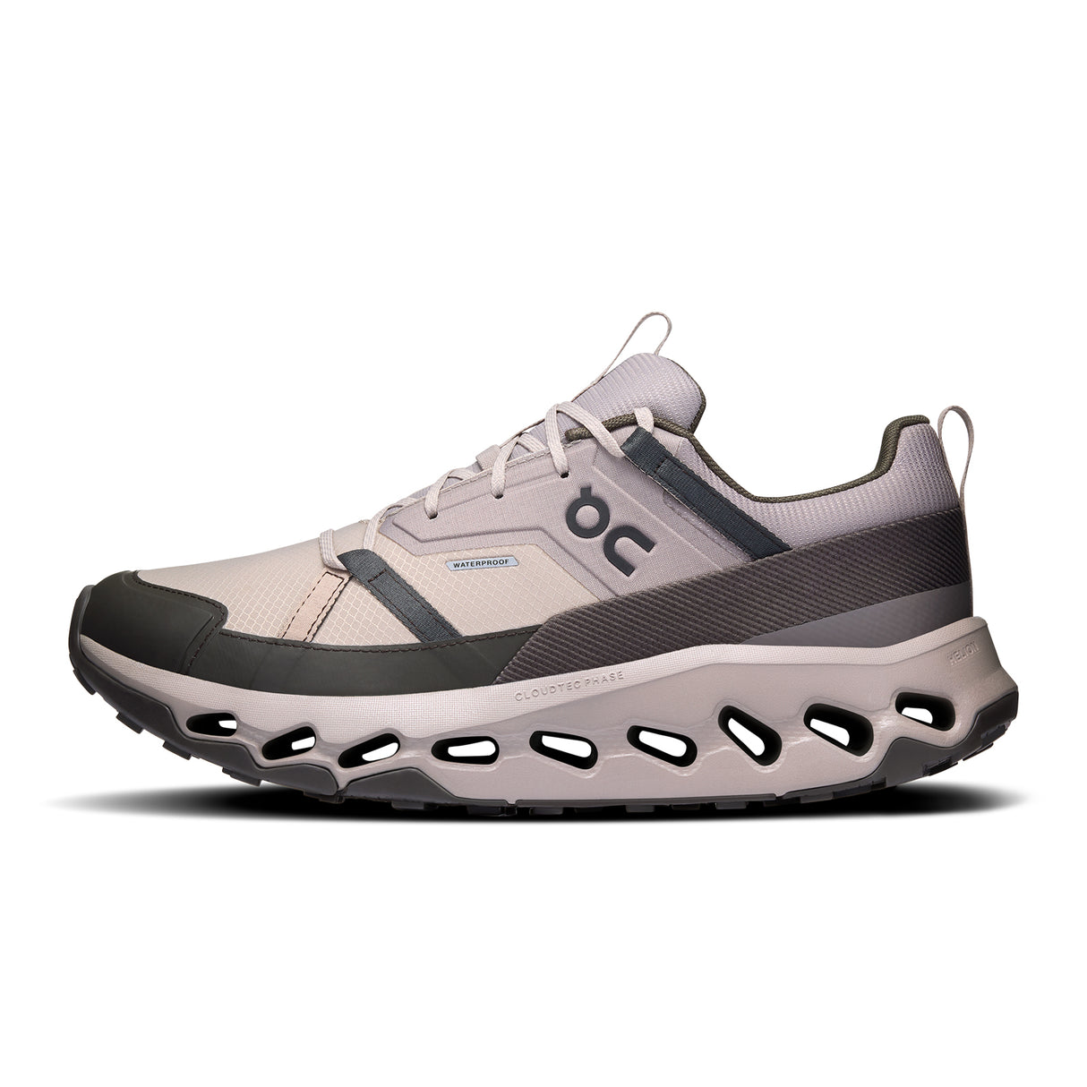 On Running Cloudhorizon Waterproof Running Shoe (Men) - Fog/Thorn Athletic - Running - Trail - The Heel Shoe Fitters
