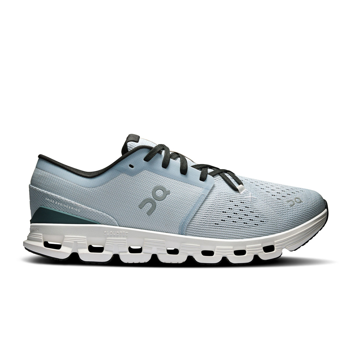 On Running Cloud X4 Running Shoe (Men) - Glacier/Stone Athletic - Running - Neutral - The Heel Shoe Fitters