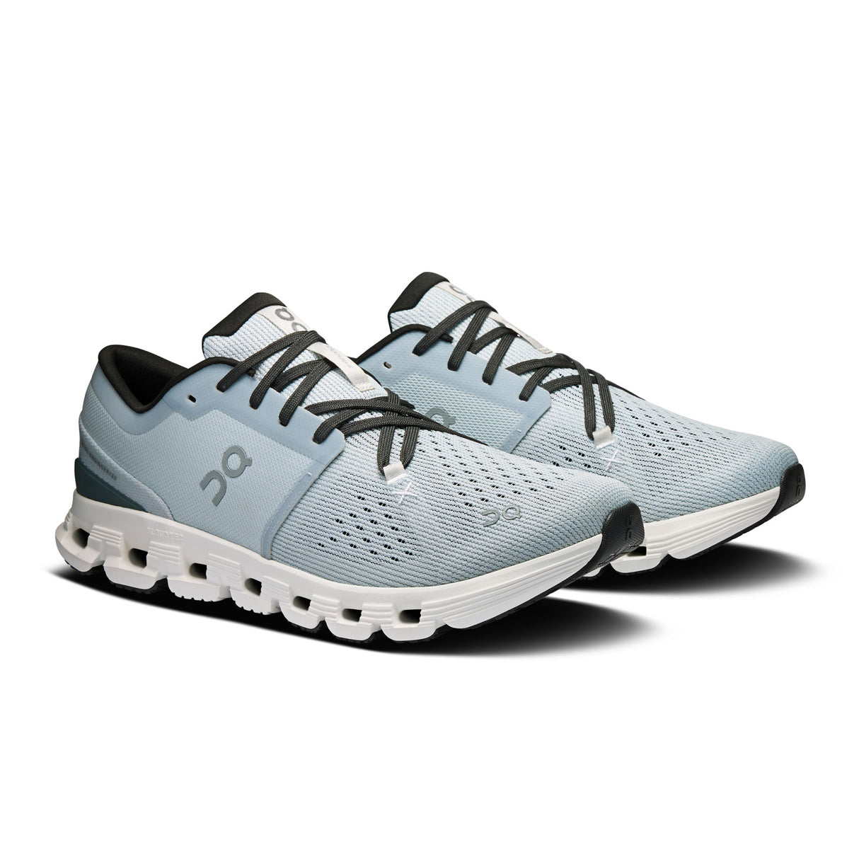 On Running Cloud X4 Running Shoe (Men) - Glacier/Stone Athletic - Running - Neutral - The Heel Shoe Fitters