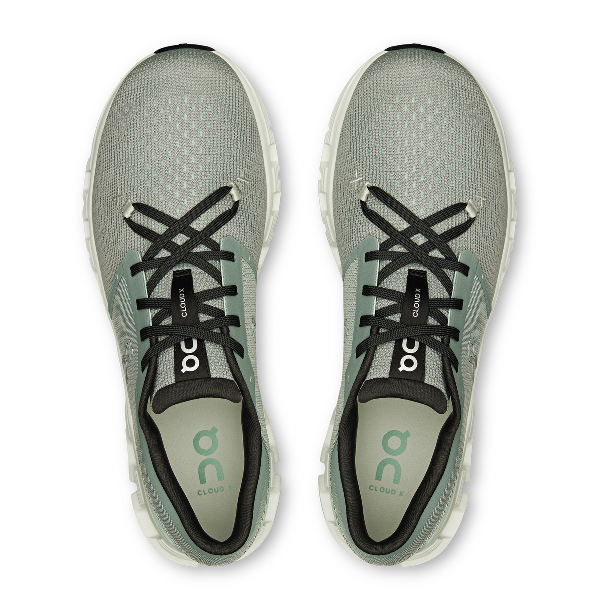 On Running Cloud X 4 Running Shoe (Men) - Tin/Iceberg Athletic - Running - Neutral - The Heel Shoe Fitters