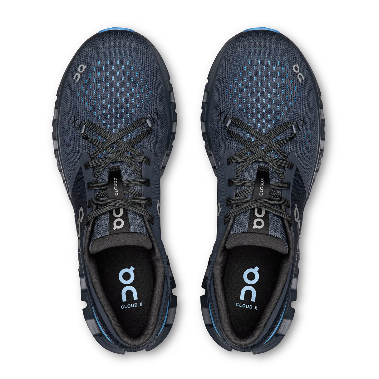 On Running Cloud X 4 Running Shoe (Men) - Navy/Gourami