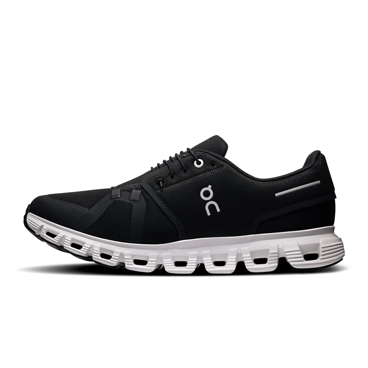 On Running Cloud 6 Running Shoe (Men) - Black/White Athletic - Running - Cushion - The Heel Shoe Fitters