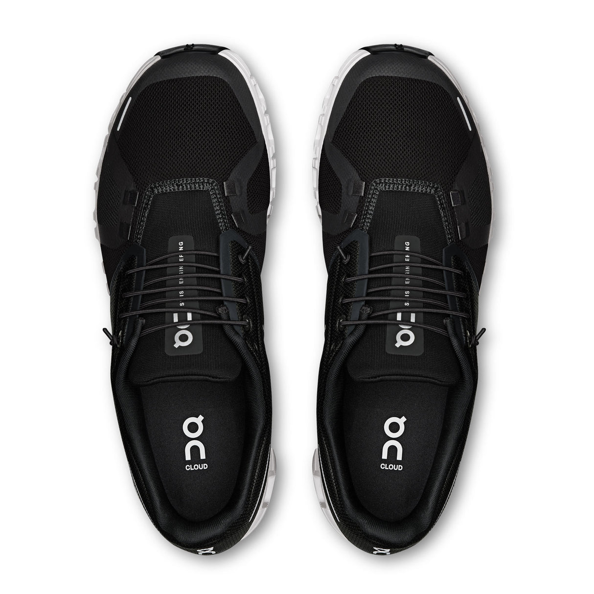 On Running Cloud 6 Running Shoe (Men) - Black/White Athletic - Running - Cushion - The Heel Shoe Fitters