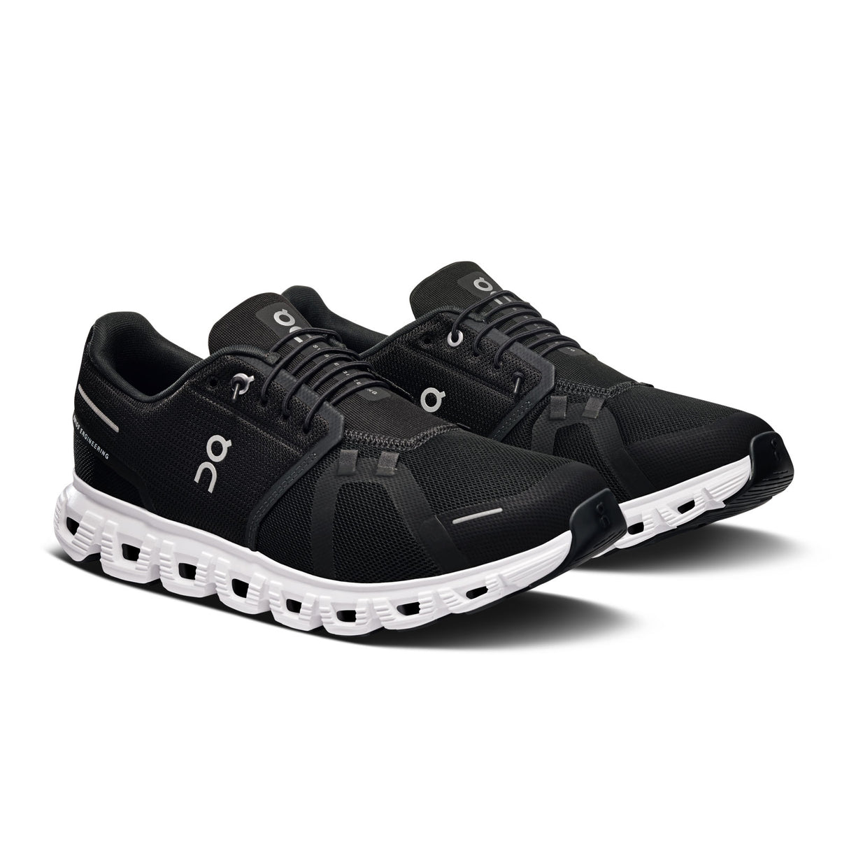 On Running Cloud 6 Running Shoe (Men) - Black/White Athletic - Running - Cushion - The Heel Shoe Fitters