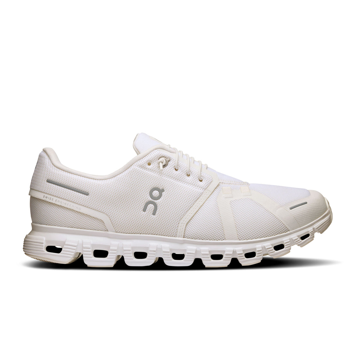 On Running Cloud 6 Running Shoe (Men) - White/White Athletic - Running - Cushion - The Heel Shoe Fitters