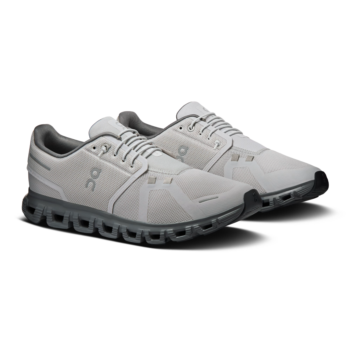 On Running Cloud 6 Running Shoe (Men) - Wolf/Rock Athletic - Running - Cushion - The Heel Shoe Fitters