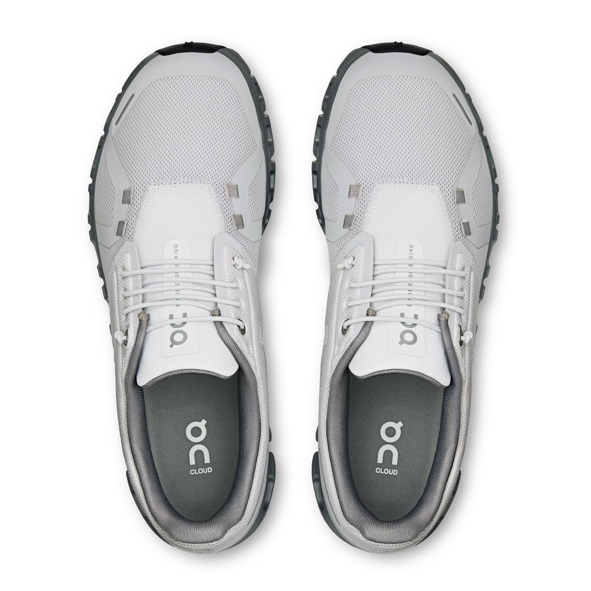 On Running Cloud 6 Running Shoe (Men) - Wolf/Rock Athletic - Running - Cushion - The Heel Shoe Fitters
