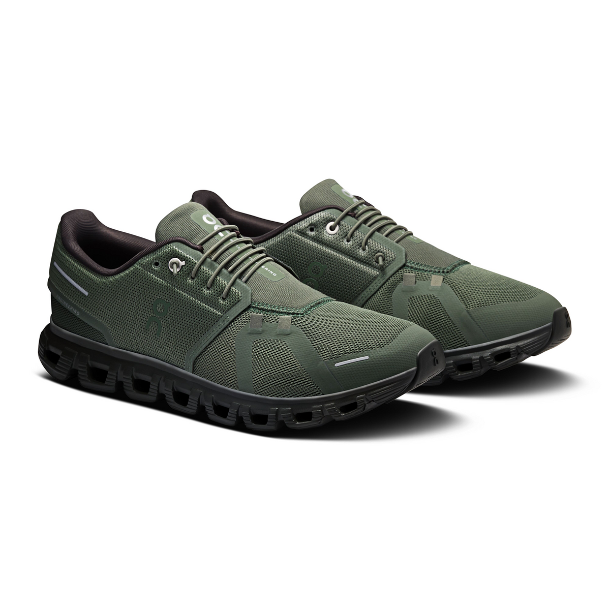 On Running Cloud 6 Running Shoe (Men) - Thyme/Espresso