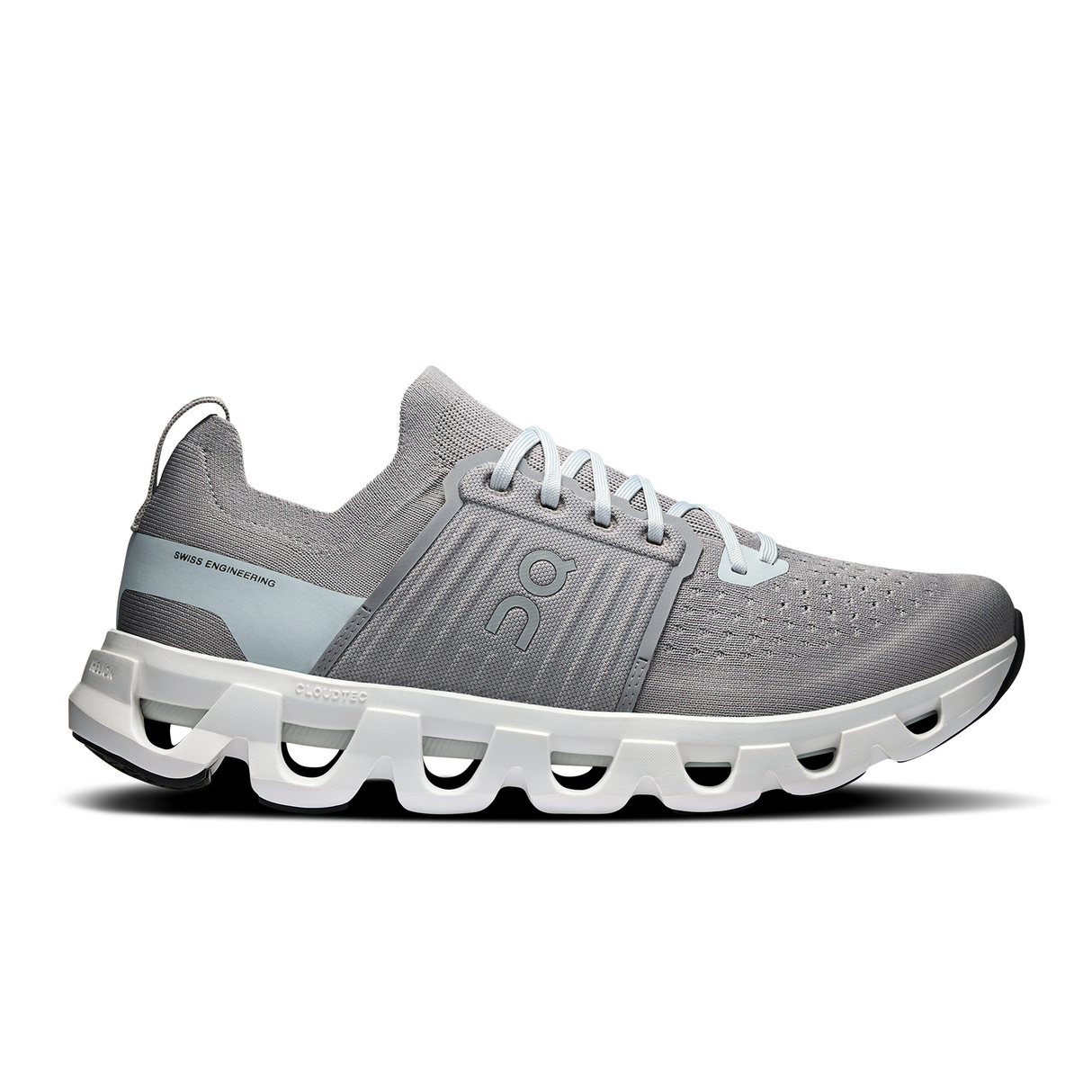 On Running Cloudswift 4 Running Shoe (Men) - Alloy/Glacier Athletic - Running - Cushion - The Heel Shoe Fitters