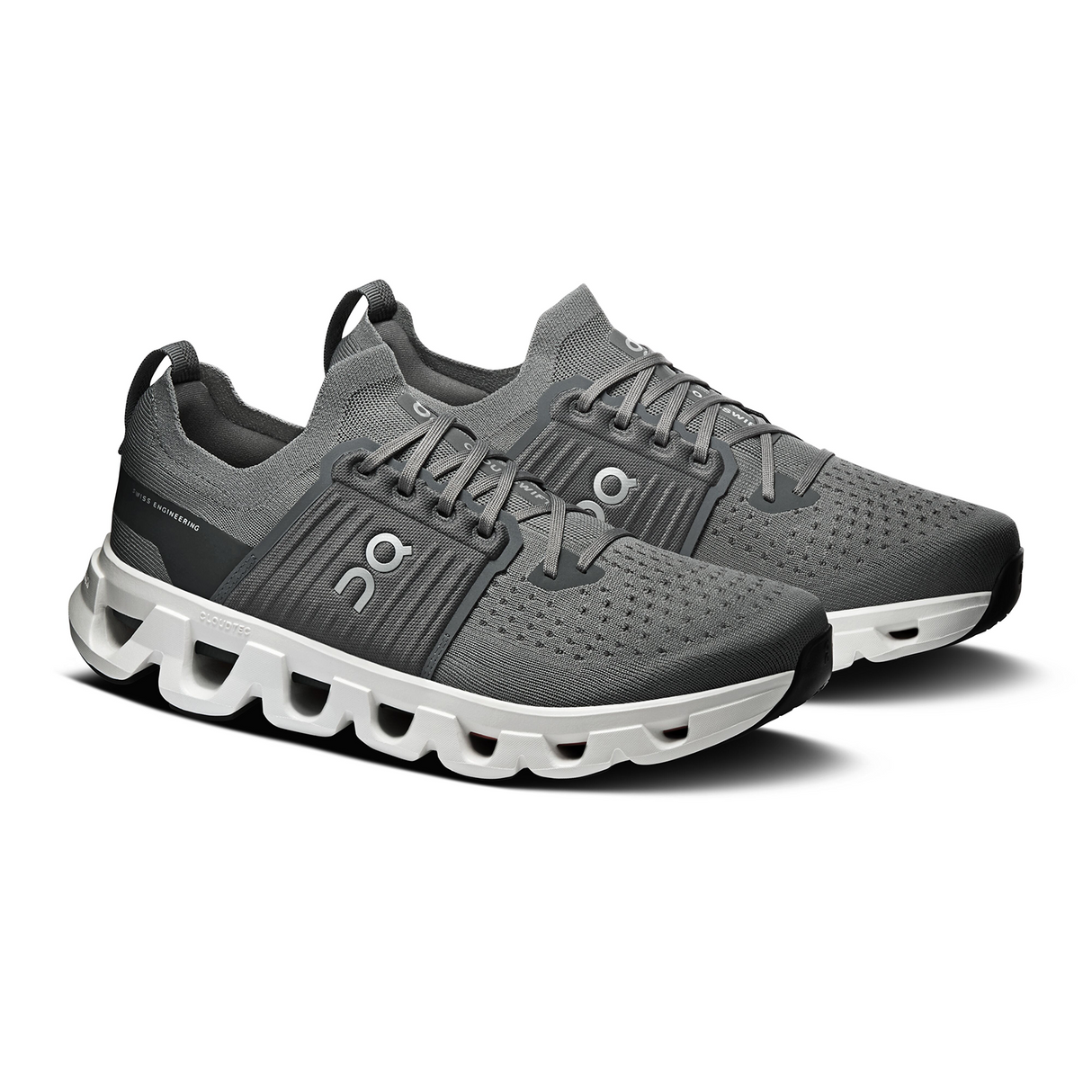 On Running Cloudswift 4 Running Shoe (Men) - Rock/White