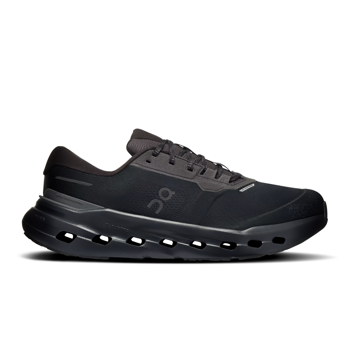 On Running Cloudrunner 3 Waterproof Running Shoe (Women) - Black/Black