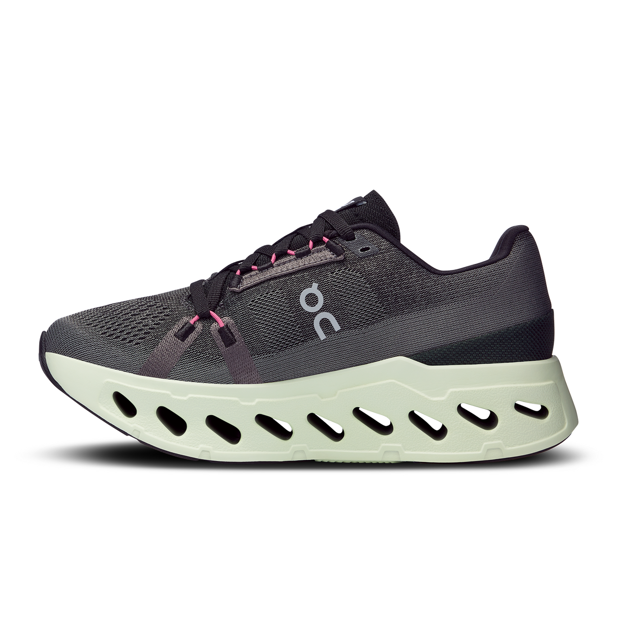 On Running Cloudeclipse Running Shoe (Women) - Rock/Lima Athletic - Running - Cushion - The Heel Shoe Fitters
