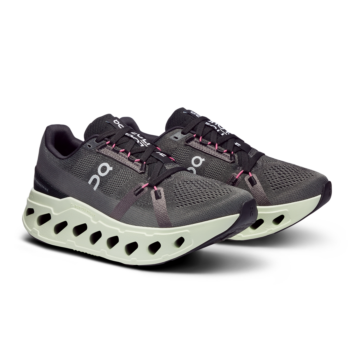 On Running Cloudeclipse Running Shoe (Women) - Rock/Lima Athletic - Running - Cushion - The Heel Shoe Fitters
