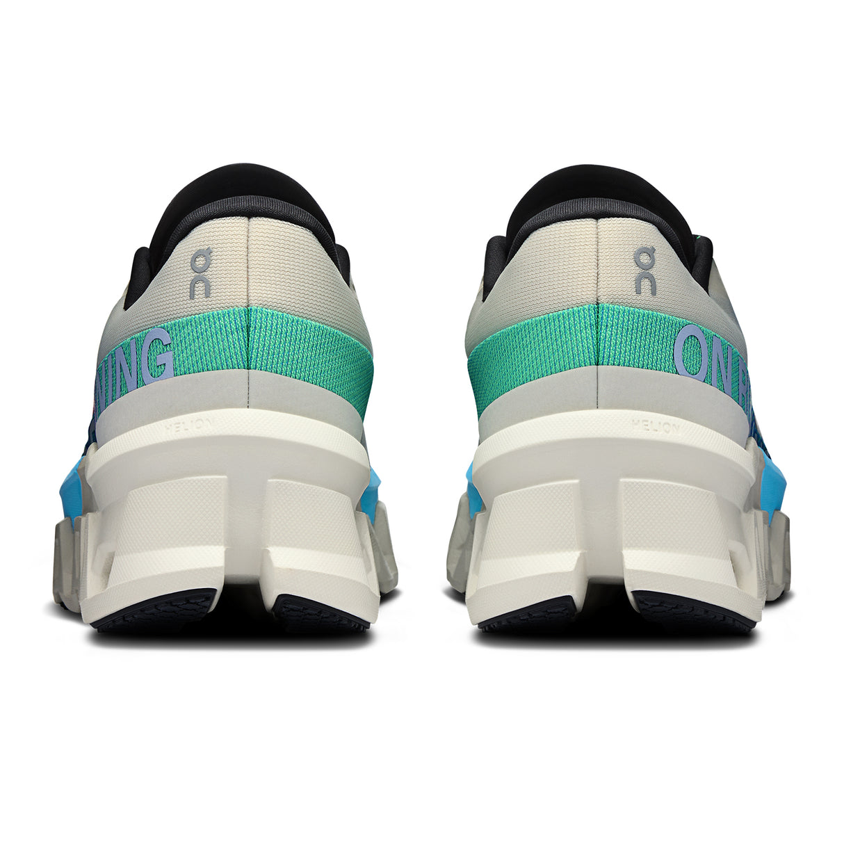 On Running Cloudmonster 2 Running Shoe (Women) - Cream/Horizon Athletic - Running - Cushion - The Heel Shoe Fitters