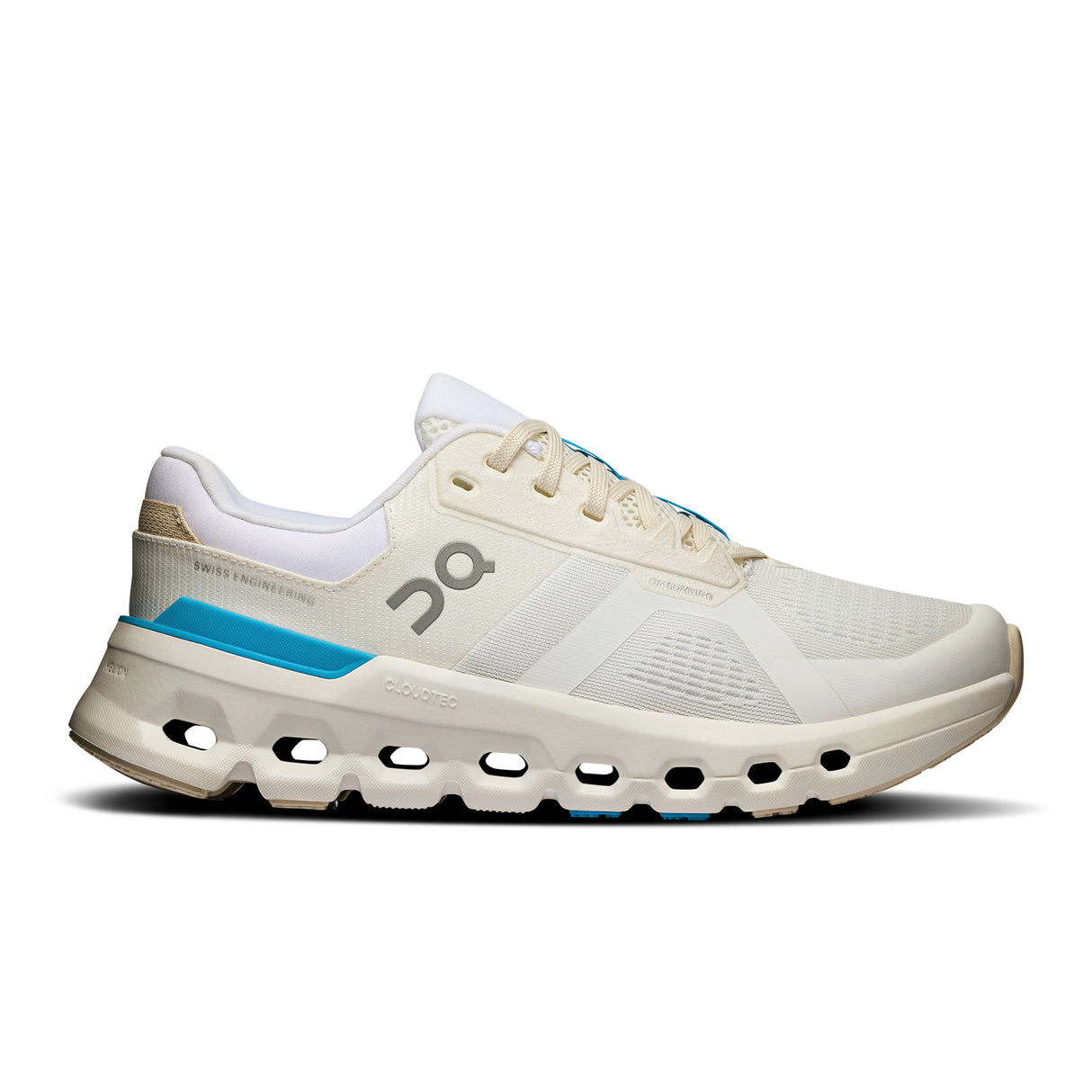 On Running Cloudrunner 2 Running Shoe (Women) - White/Horizon Athletic - Running - Cushion - The Heel Shoe Fitters