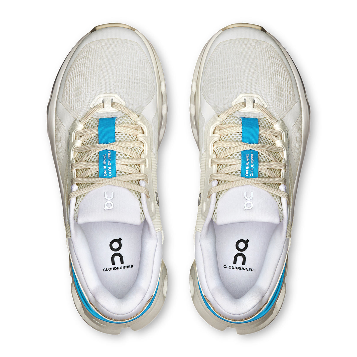 On Running Cloudrunner 2 Running Shoe (Women) - White/Horizon Athletic - Running - Cushion - The Heel Shoe Fitters