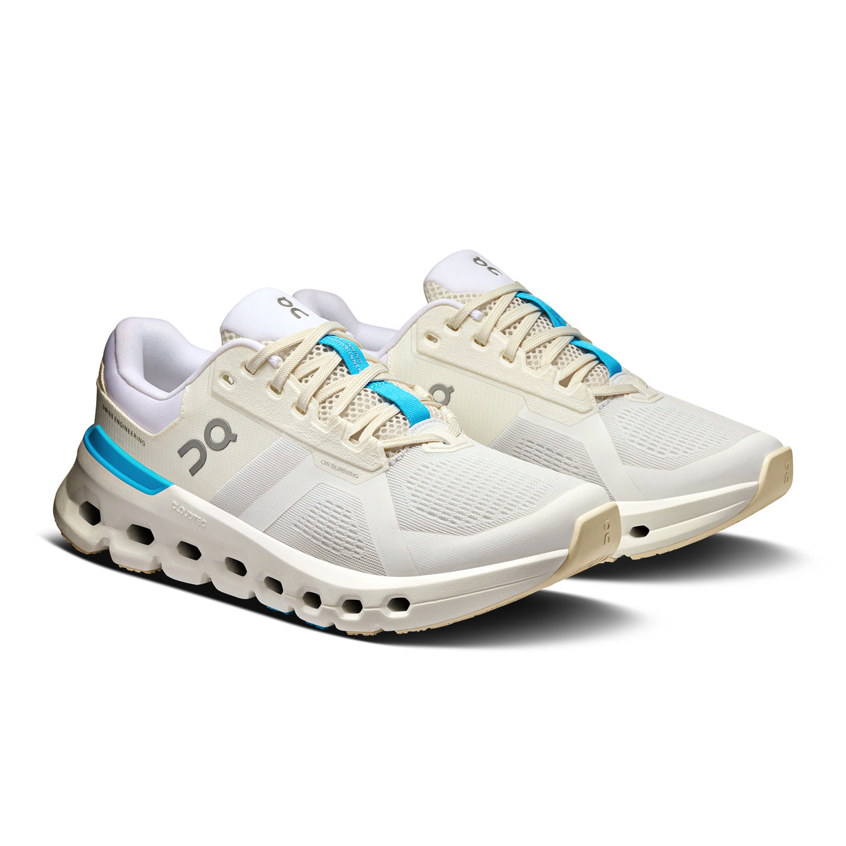 On Running Cloudrunner 2 Running Shoe (Women) - White/Horizon Athletic - Running - Cushion - The Heel Shoe Fitters