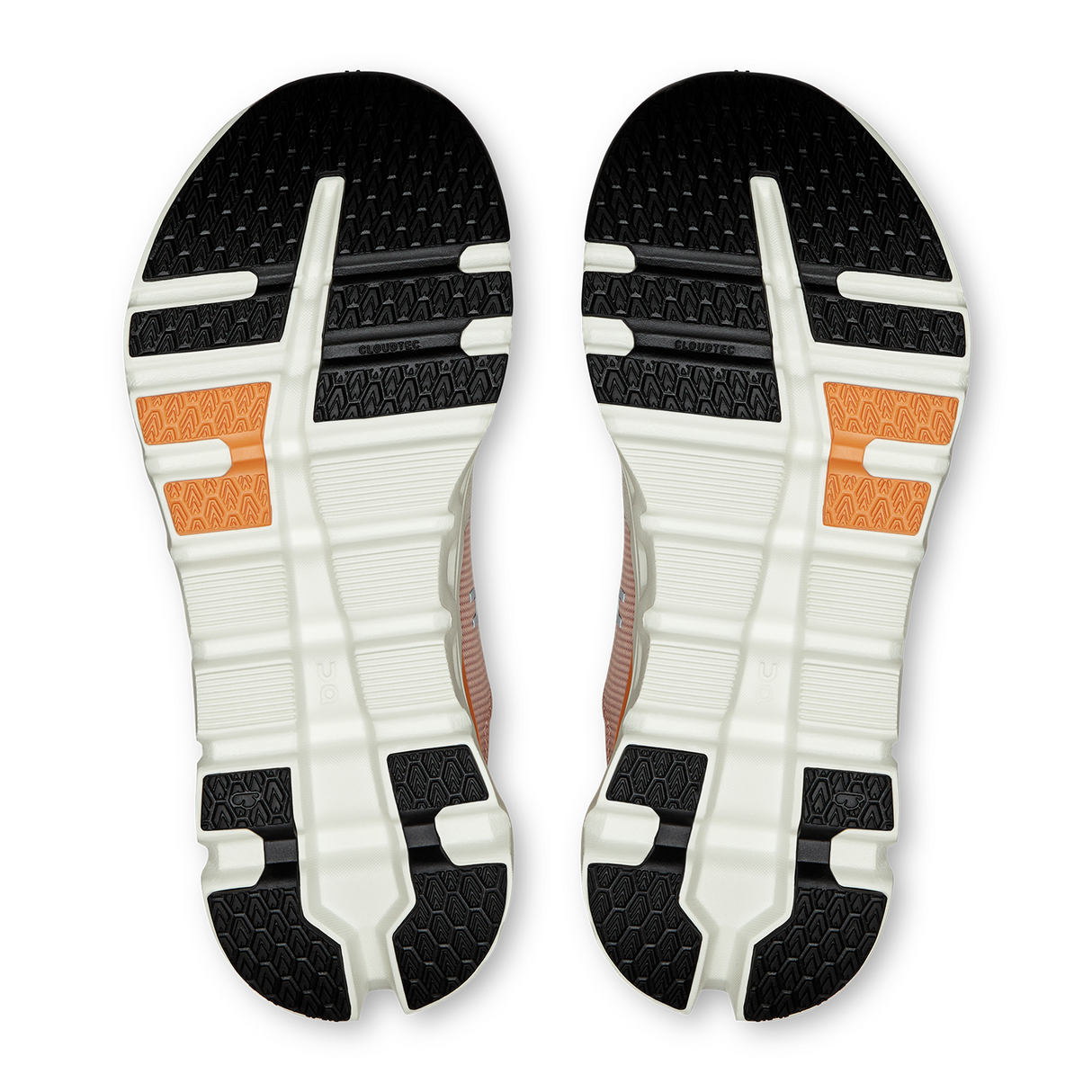 On Running Cloudrunner 2 Running Shoe (Women) - Pearl/Tangerine Athletic - Running - Cushion - The Heel Shoe Fitters