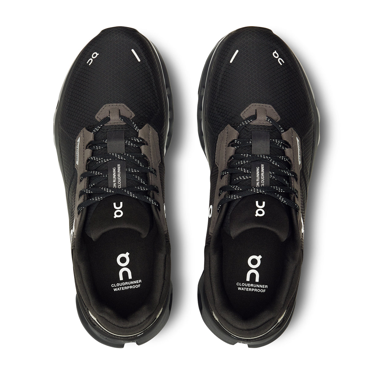 On Running Cloudrunner 2 Waterproof Running Shoe (Women) - Magnet/Black Athletic - Running - Cushion - The Heel Shoe Fitters