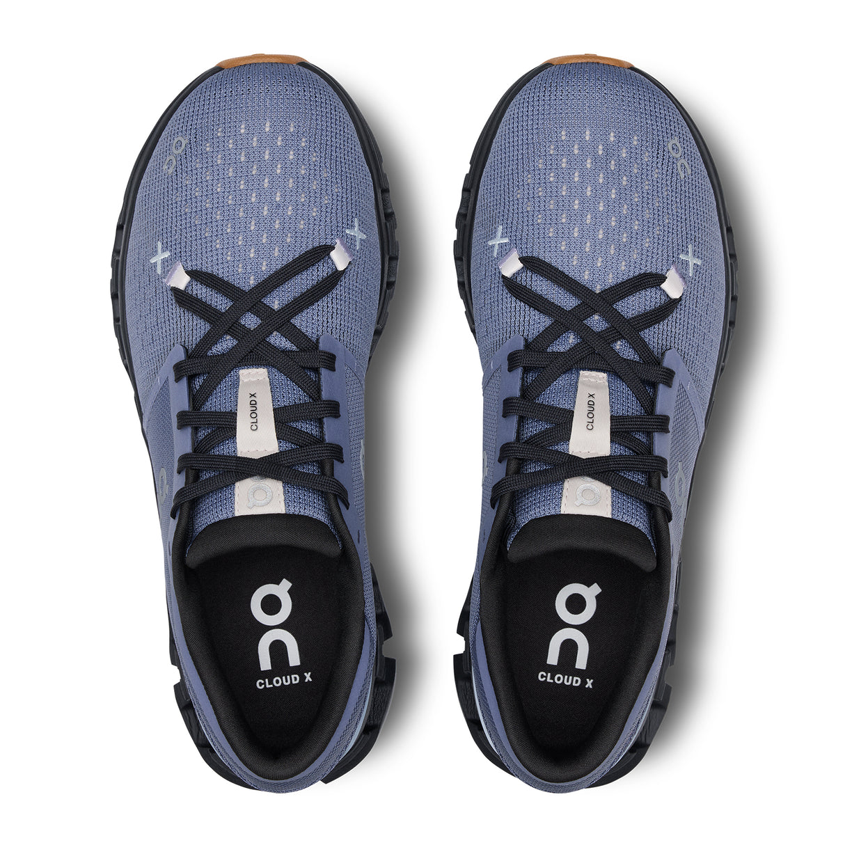 On Running Cloud X4 Running Shoe (Women) - Feather/Black Athletic - Running - Neutral - The Heel Shoe Fitters