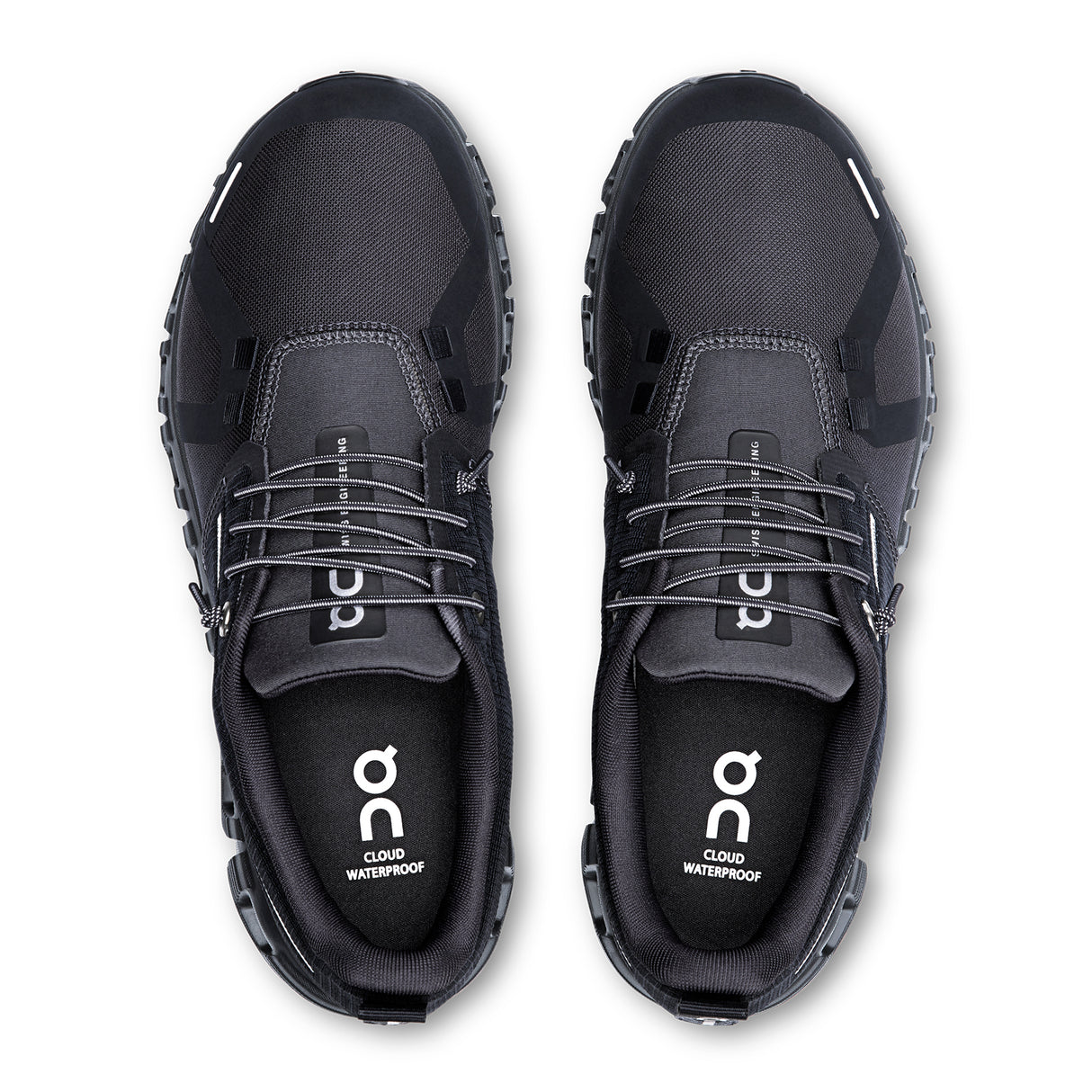 On Running Cloud 6 Waterproof Running Shoe (Women) - Black/Black Athletic - Running - Cushion - The Heel Shoe Fitters