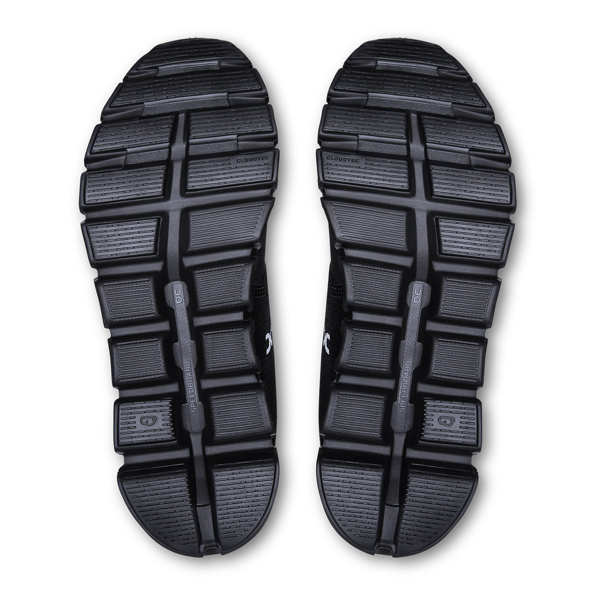 On Running Cloud 6 Waterproof Running Shoe (Women) - Black/Black Athletic - Running - Cushion - The Heel Shoe Fitters