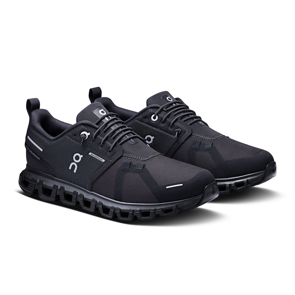 On Running Cloud 6 Waterproof Running Shoe (Women) - Black/Black Athletic - Running - Cushion - The Heel Shoe Fitters