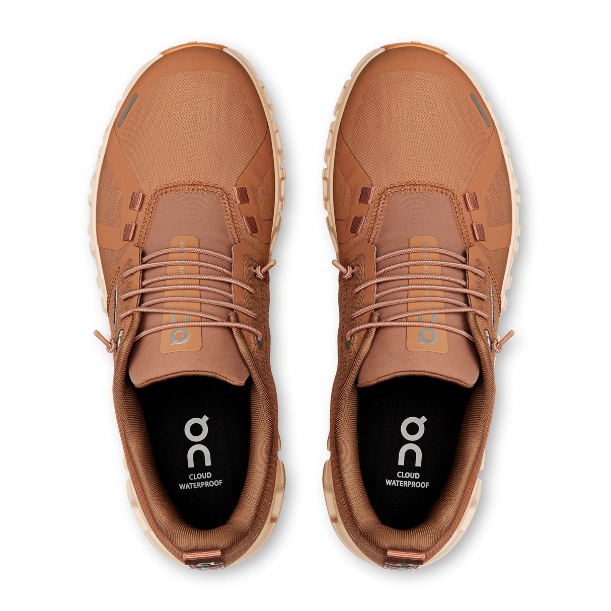 On Running Cloud 6 Waterproof Running Shoe (Women) - Sandstone/Blonde Athletic - Running - Cushion - The Heel Shoe Fitters