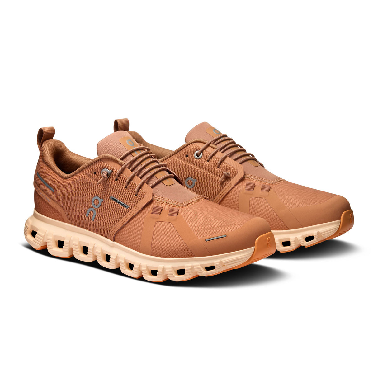 On Running Cloud 6 Waterproof Running Shoe (Women) - Sandstone/Blonde Athletic - Running - Cushion - The Heel Shoe Fitters