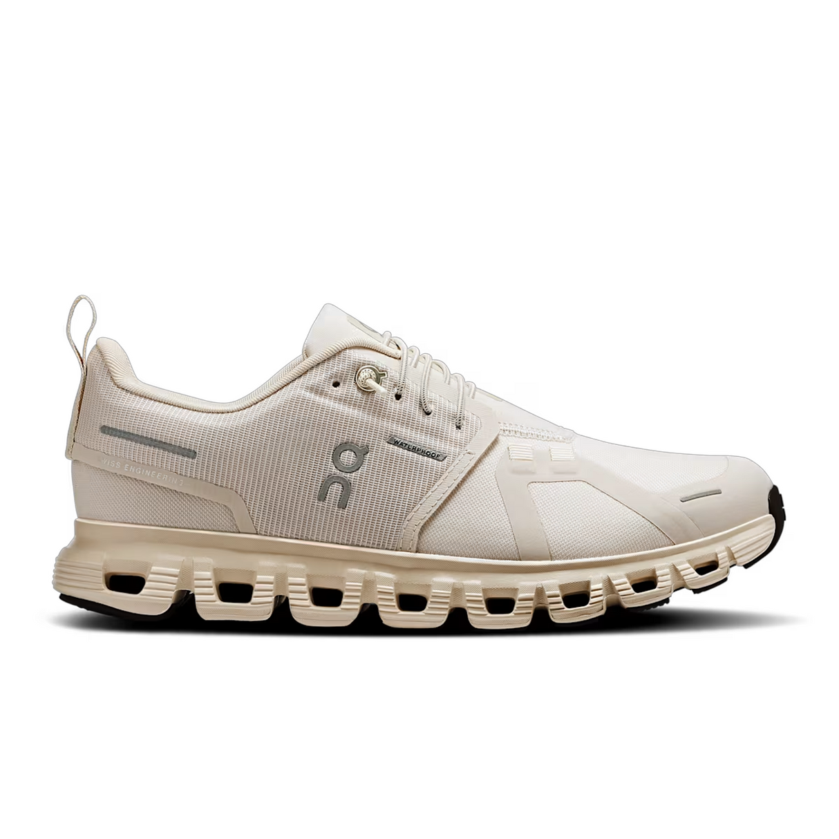 On Running Cloud 6 Waterproof Running Shoe (Women) - Pearl/Cream Athletic - Running - Cushion - The Heel Shoe Fitters