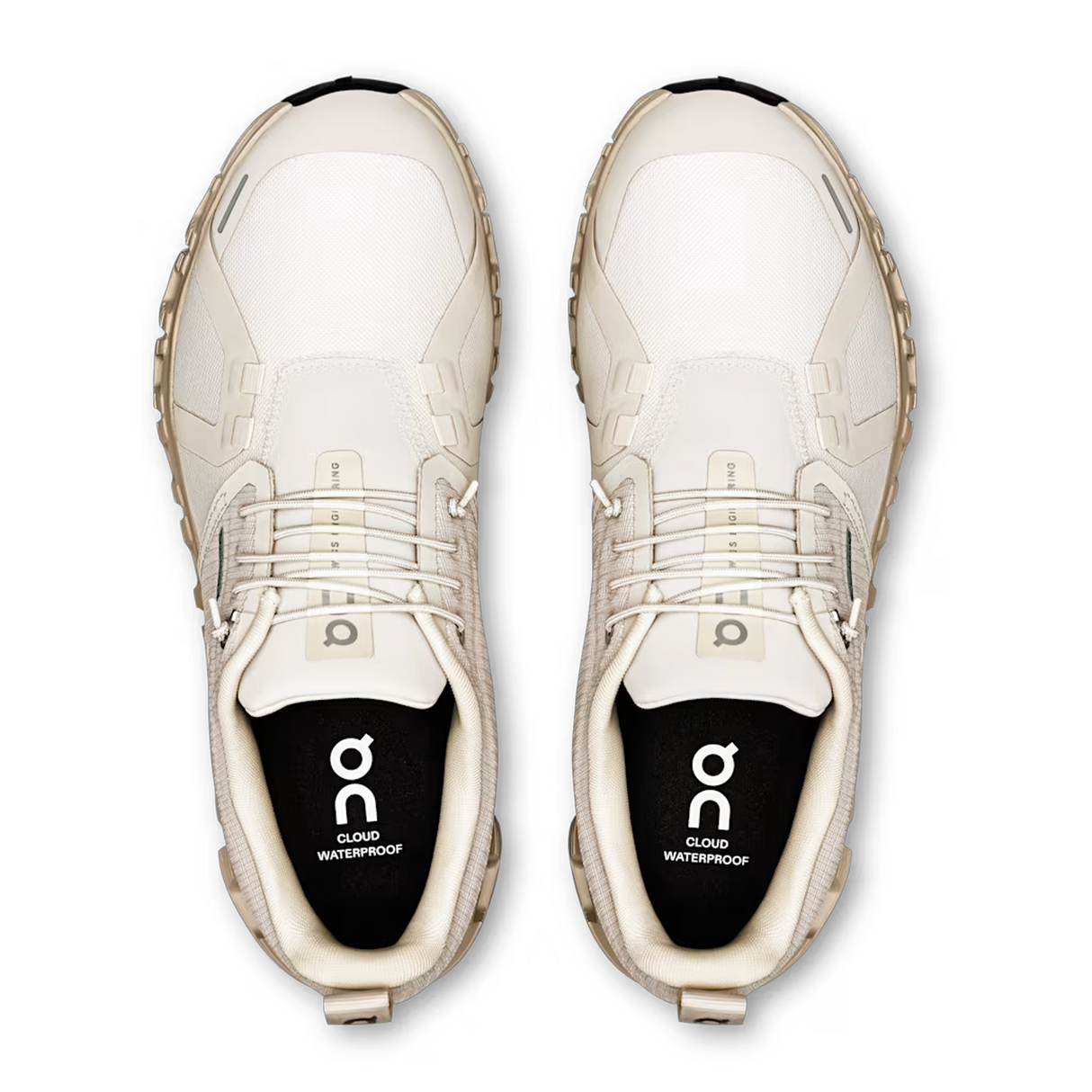 On Running Cloud 6 Waterproof Running Shoe (Women) - Pearl/Cream Athletic - Running - Cushion - The Heel Shoe Fitters