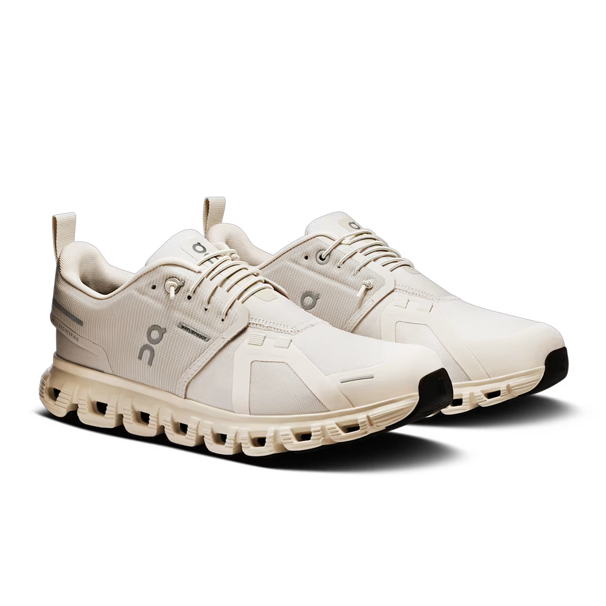 On Running Cloud 6 Waterproof Running Shoe (Women) - Pearl/Cream Athletic - Running - Cushion - The Heel Shoe Fitters