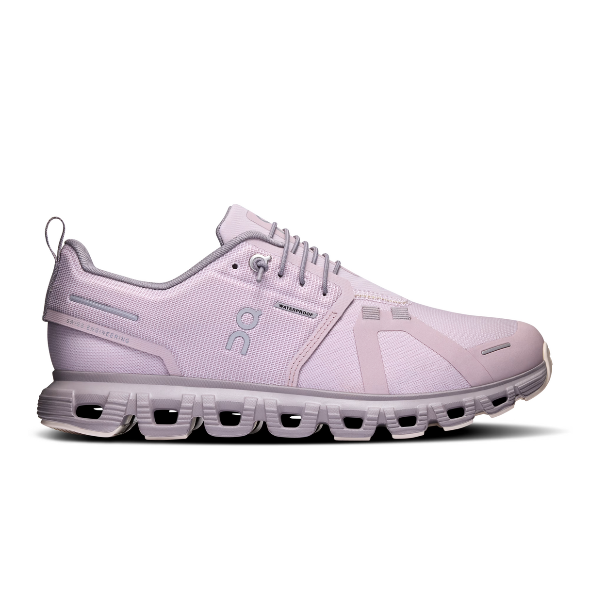 On Running Cloud 6 Waterproof Running Shoe (Women) - Mauve/Zinc