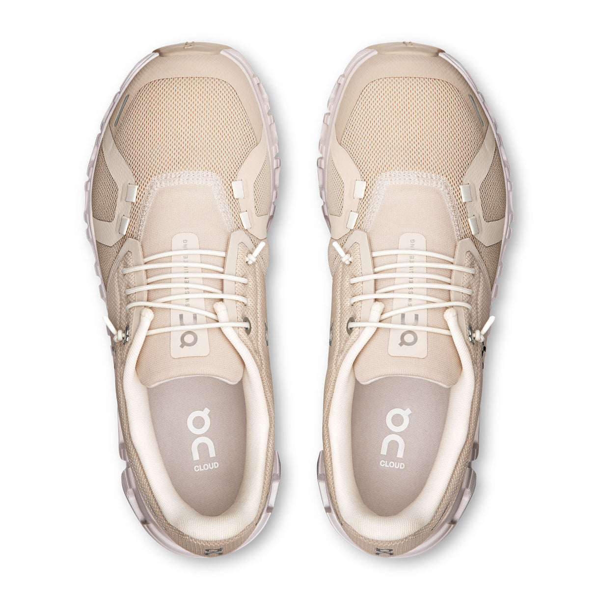 On Running Cloud 6 Running Shoe (Women) - Pearl/White Athletic - Running - Cushion - The Heel Shoe Fitters