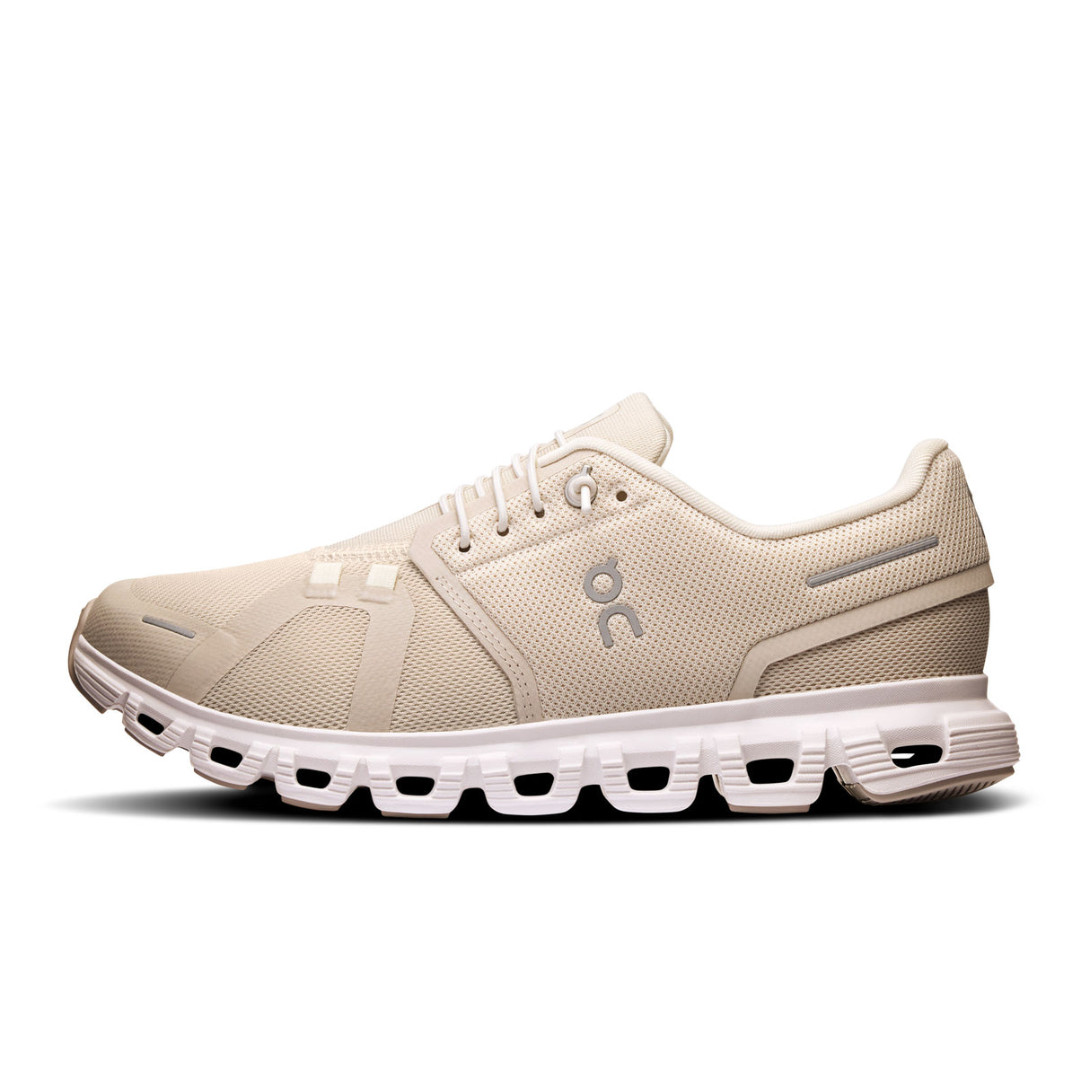 On Running Cloud 6 Running Shoe (Women) - Pearl/White Athletic - Running - Cushion - The Heel Shoe Fitters