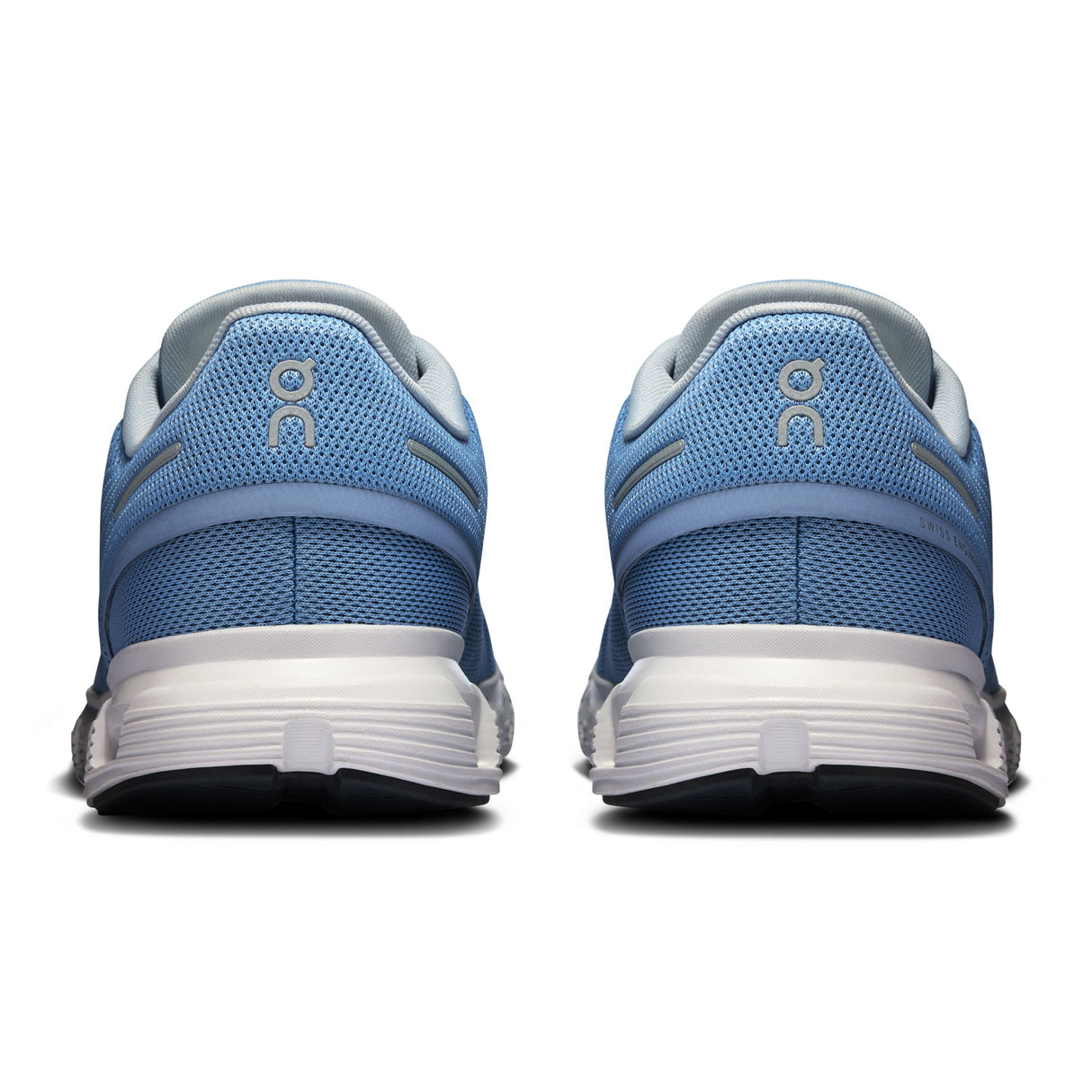 On Running Cloud 6 Running Shoe (Women) - Chambray/White Athletic - Running - Cushion - The Heel Shoe Fitters