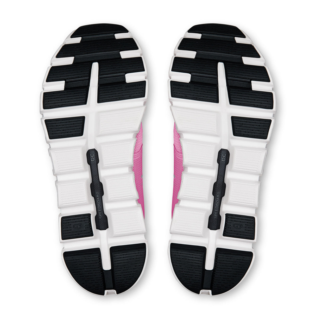 On Running Cloud 6 Running Shoe (Women) - Raspberry/White Athletic - Running - Cushion - The Heel Shoe Fitters