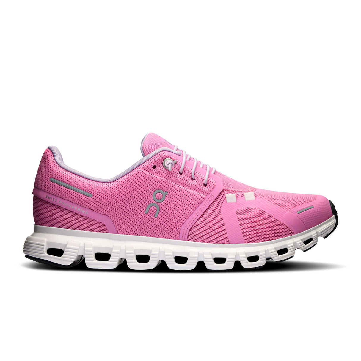 On Running Cloud 6 Running Shoe (Women) - Raspberry/White Athletic - Running - Cushion - The Heel Shoe Fitters