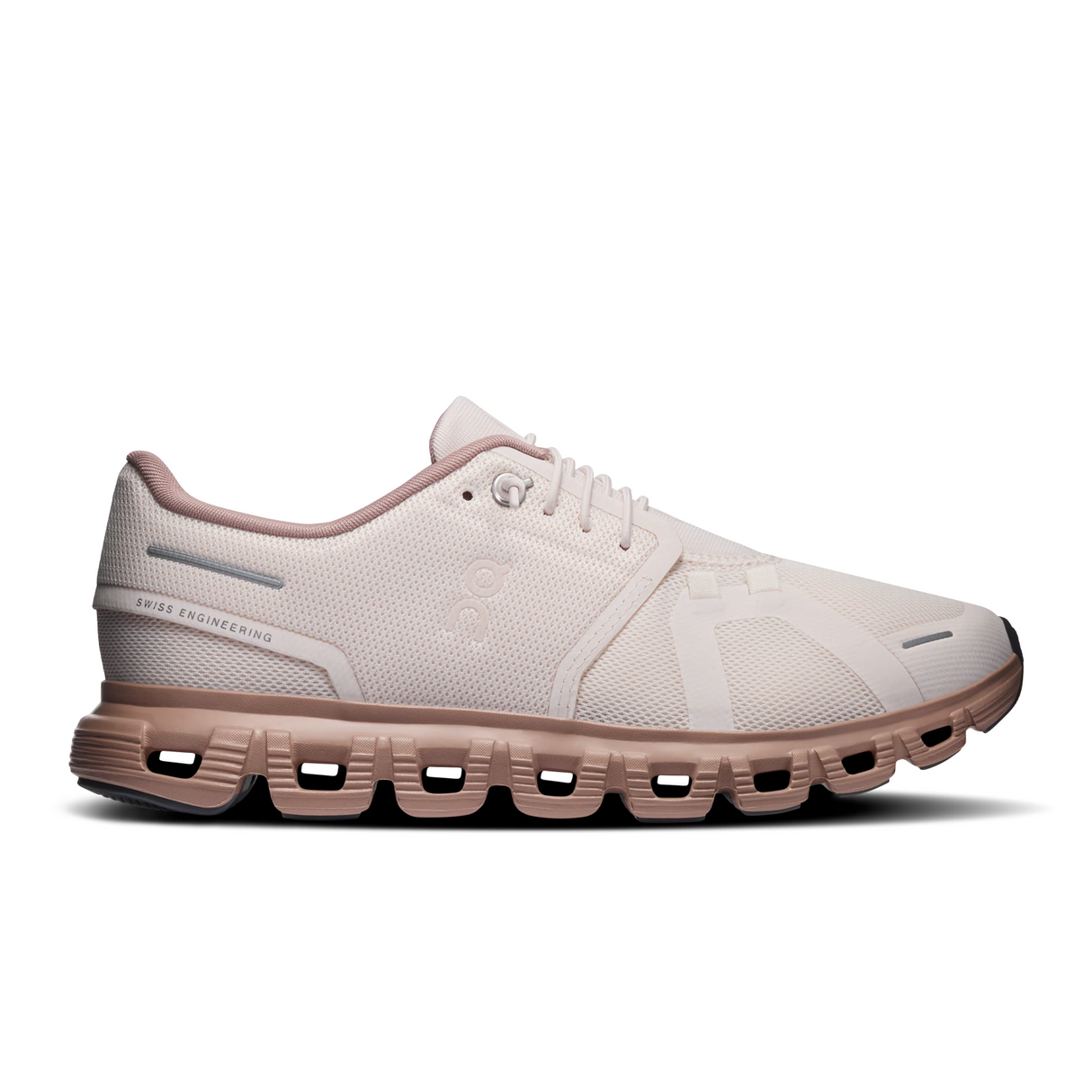 On Running Cloud 6 Running Shoe (Women) - Oyster/Biscuit