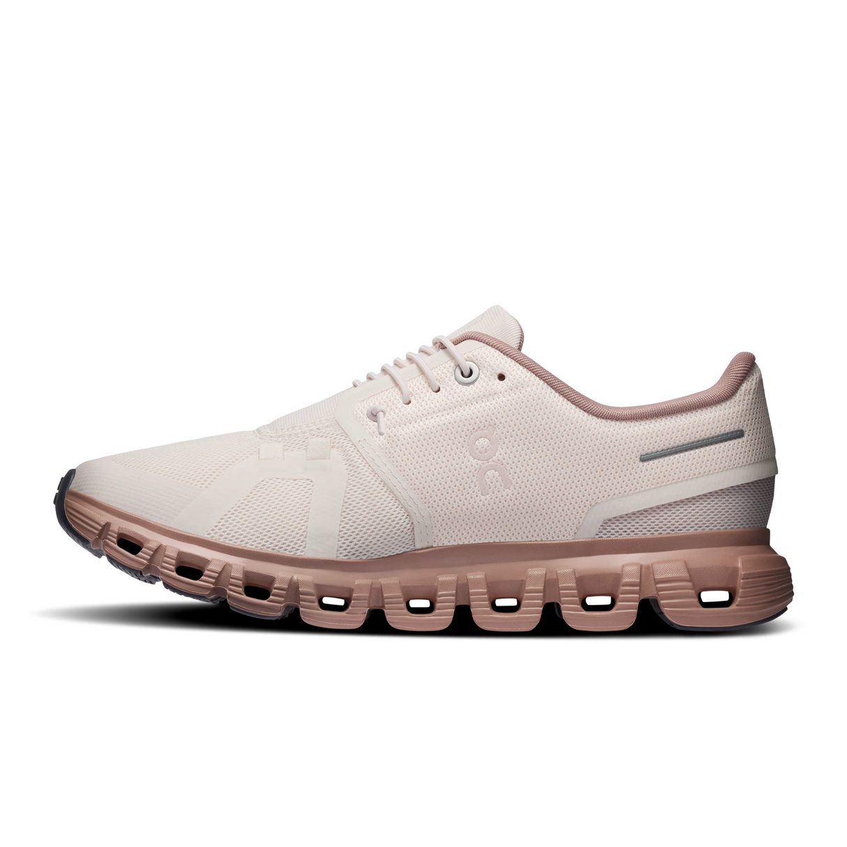 On Running Cloud 6 Running Shoe (Women) - Oyster/Biscuit
