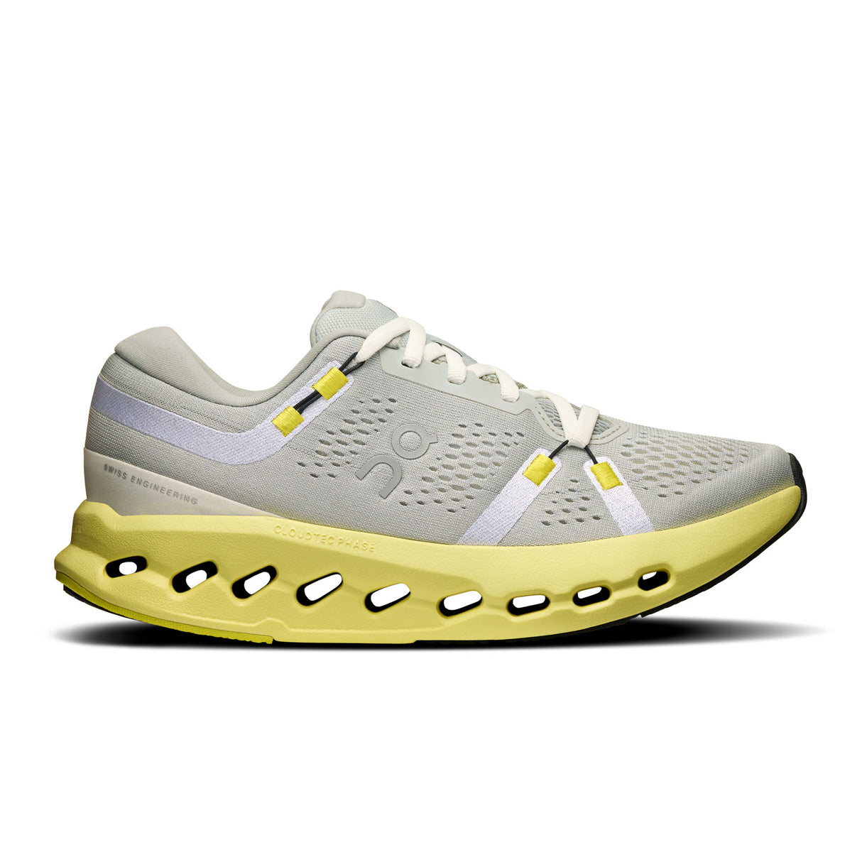On Running Cloudsurfer 2 Running Shoe (Women) - Glacier/Limelight Athletic - Running - Neutral - The Heel Shoe Fitters