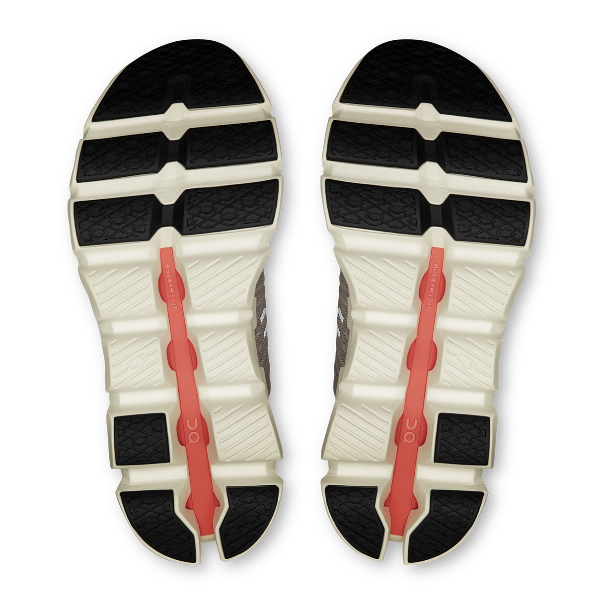 On Running Cloudswift 4 Running Shoe (Women) - Cream/Salmon Athletic - Running - Cushion - The Heel Shoe Fitters