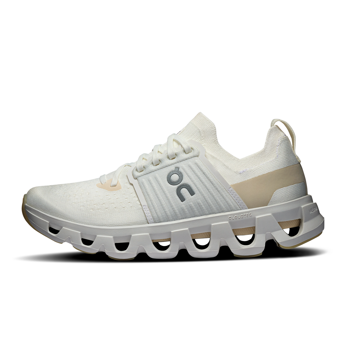 On Running Cloudswift 4 Running Shoe (Women) - White/Cream Athletic - Running - Cushion - The Heel Shoe Fitters