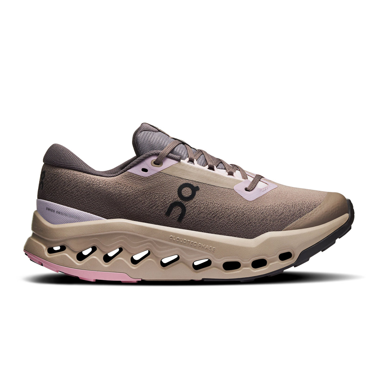 On Running Cloudsurfer Trail 2 Waterproof Running Shoe (Women) - Cinder/Desert Athletic - Running - Trail - The Heel Shoe Fitters