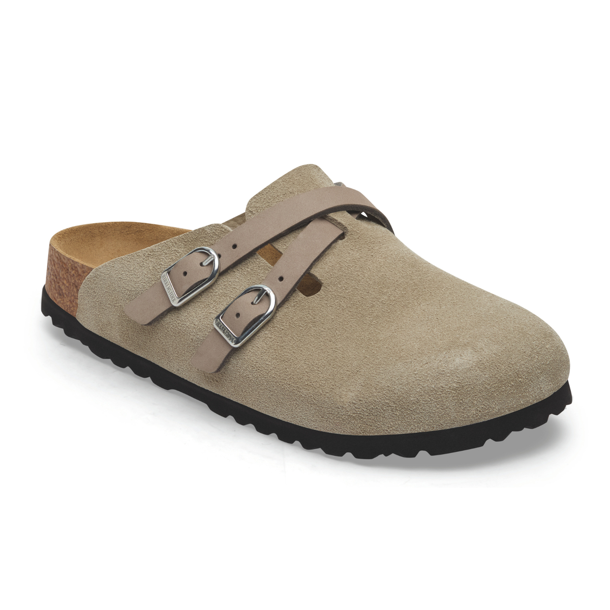 Birkenstock Blair Clog (Women) - Taupe Suede