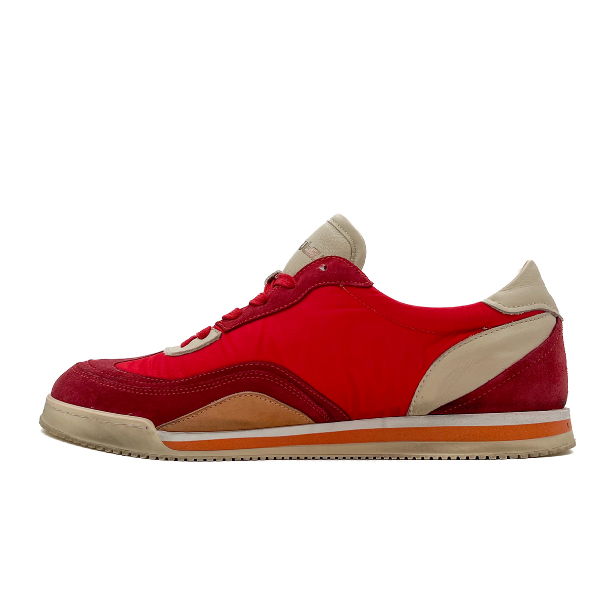 Kamo-Gutsu SCUDO 006 Sneaker (Men) - Cherry Combi Athletic - Casual - Lace Up - The Heel Shoe Fitters