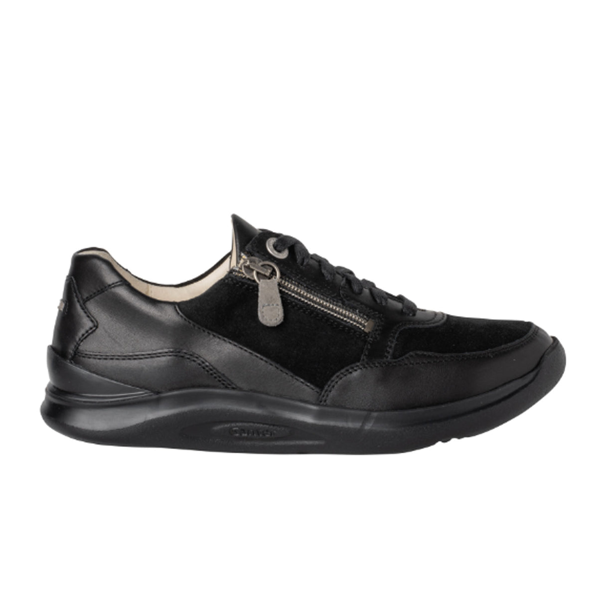 Ganter Helen 4-201517 Sneaker (Women) - Black Athletic - Casual - Lace Up - The Heel Shoe Fitters