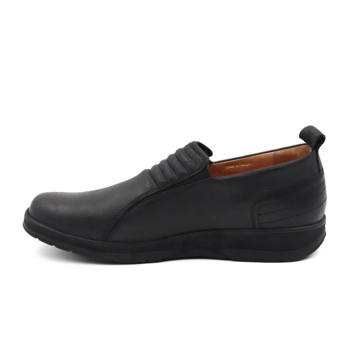 Ganter Hugo Slip On (Men) - Black Dress-Casual - Slip On - The Heel Shoe Fitters